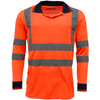 Hi Vis Long Sleeve Polo for Safety & Style Ensure safety with the stylish HV005 Hi Vis Polo Shirt. Cool, breathable, and designed for visibility in hazardous environments.