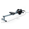 Rowing Machine Cardio Rower - Home Gym Full Body Workout, Achieve a full body workout at home with the Rowing Machine Cardio Rower. Adjustable resistance, LCD monitor, and ergonomic design for all fitness levels.