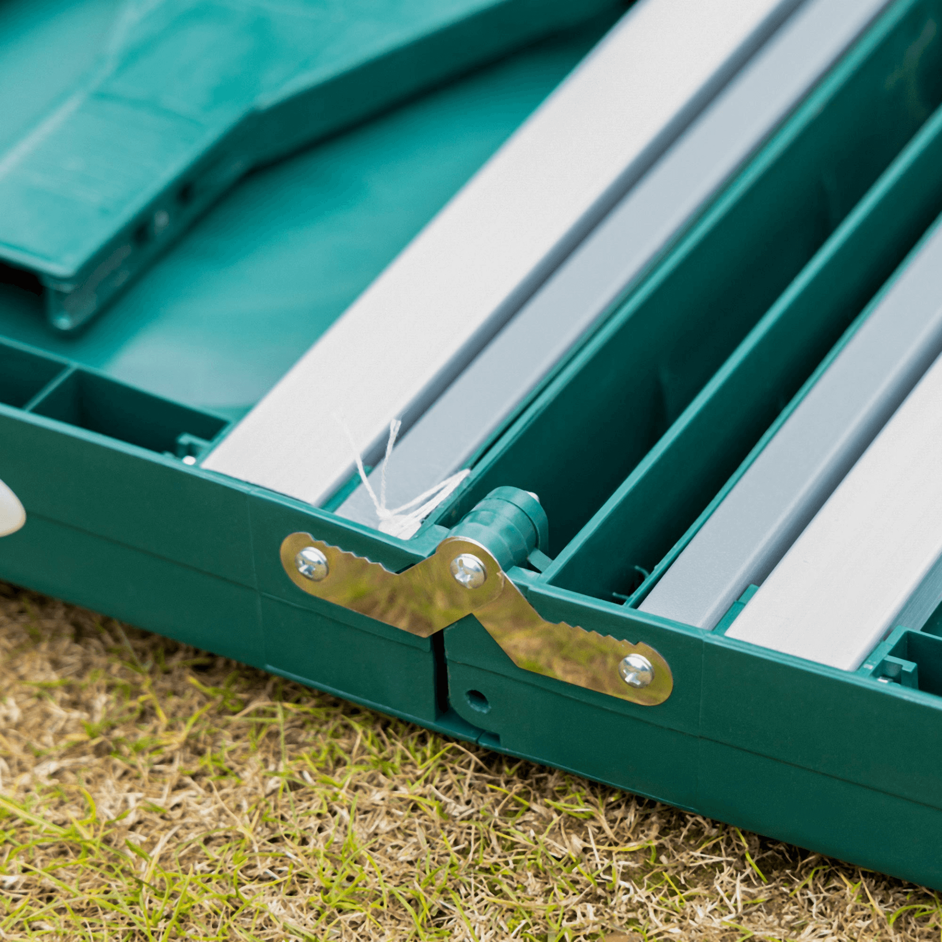 Aluminum Picnic Table & Bench Set - Foldable & Portable, Discover the durable Outsunny Aluminum Picnic Table & Bench Set. Perfect for outdoor gatherings, BBQs, and camping. Easy to pack and carry!