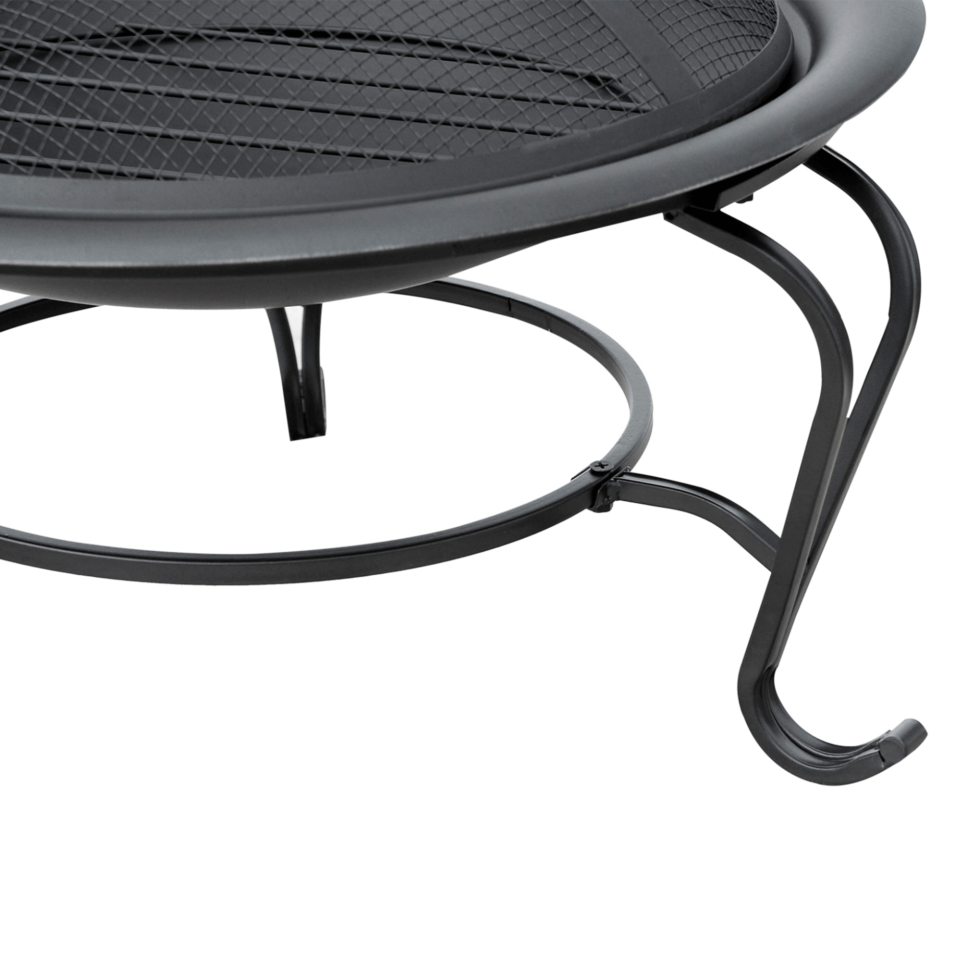 Outsunny Metal Firepit Bowl for Outdoor Warmth, Elevate outdoor gatherings with our Outsunny Metal Firepit Bowl. Perfect for chilly nights, BBQs, and more. Includes lid, grate, and poker for convenience.