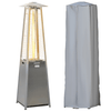 Outsunny Stainless Steel Pyramid Patio Heater - 11.2KW, Enjoy year-round warmth with the stylish Outsunny 11.2KW Stainless Steel Patio Heater, perfect for any outdoor space.