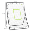 Rebounder Net for Teens & Adults - Ultimate Softball Aid, Durable softball rebounder net. Adjustable angles help simulate various conditions. Perfect for teens and adults to improve hitting and throwing.