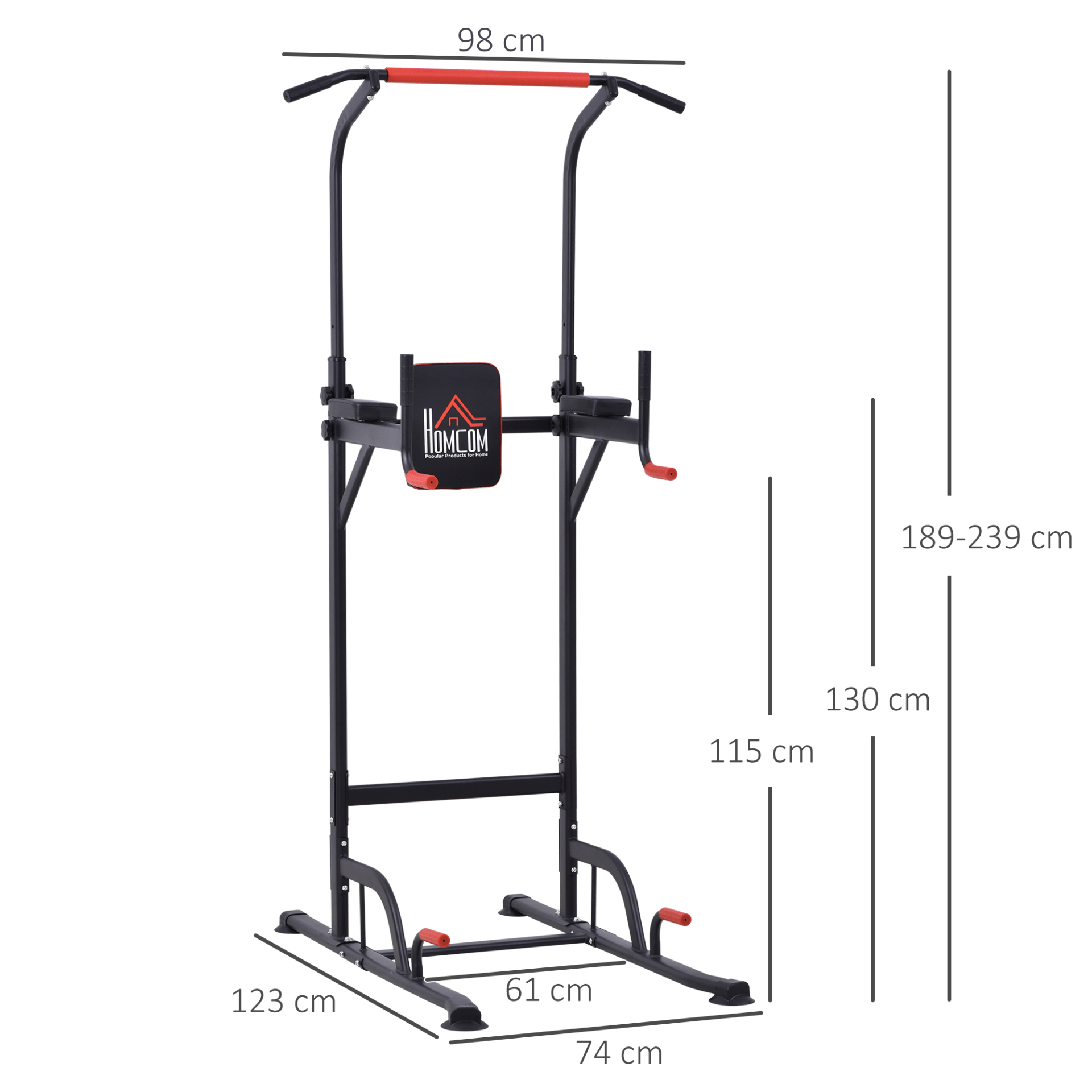 Power Tower Station - Adjustable Pull Up Bar, Transform your home or office gym with our versatile Power Tower Station for pull-ups, dips, push-ups, and more. Stay fit anytime, anywhere!