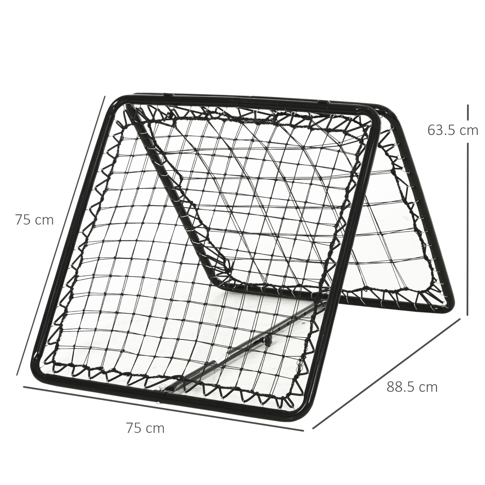 Adjustable Double-Sided Rebounder for Multi-Sport Training, Boost hand-eye coordination with our adjustable double-sided rebounder net. Ideal for soccer, baseball, basketball & more. Train like a pro!