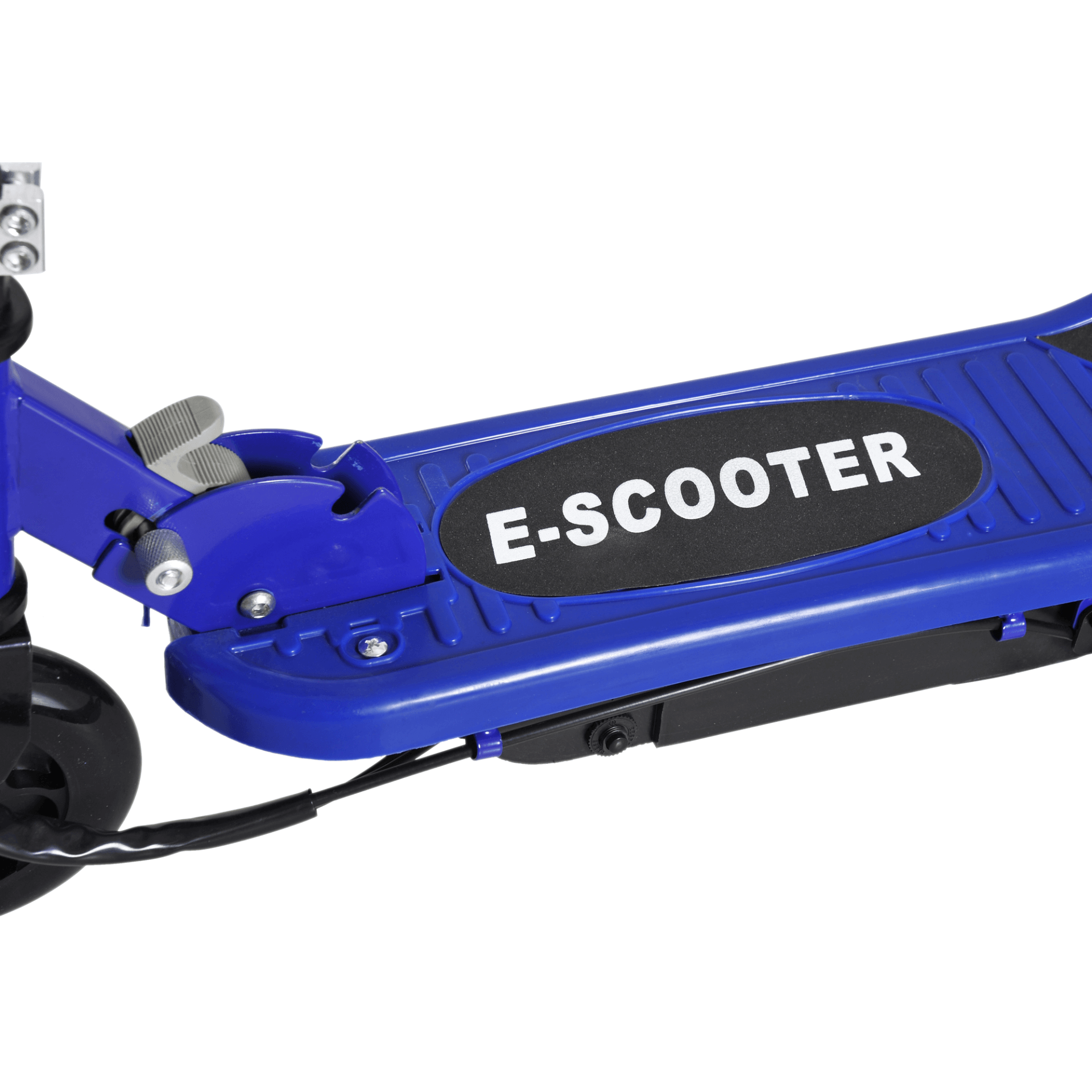 Kids E-Scooter Ride On | HOMCOM Electric Bike - Blue, Dive into adventure with the durable HOMCOM Kids Folding Electric Bike. Enjoy a powerful, smooth ride with its heavy-duty design & 12V batteries.