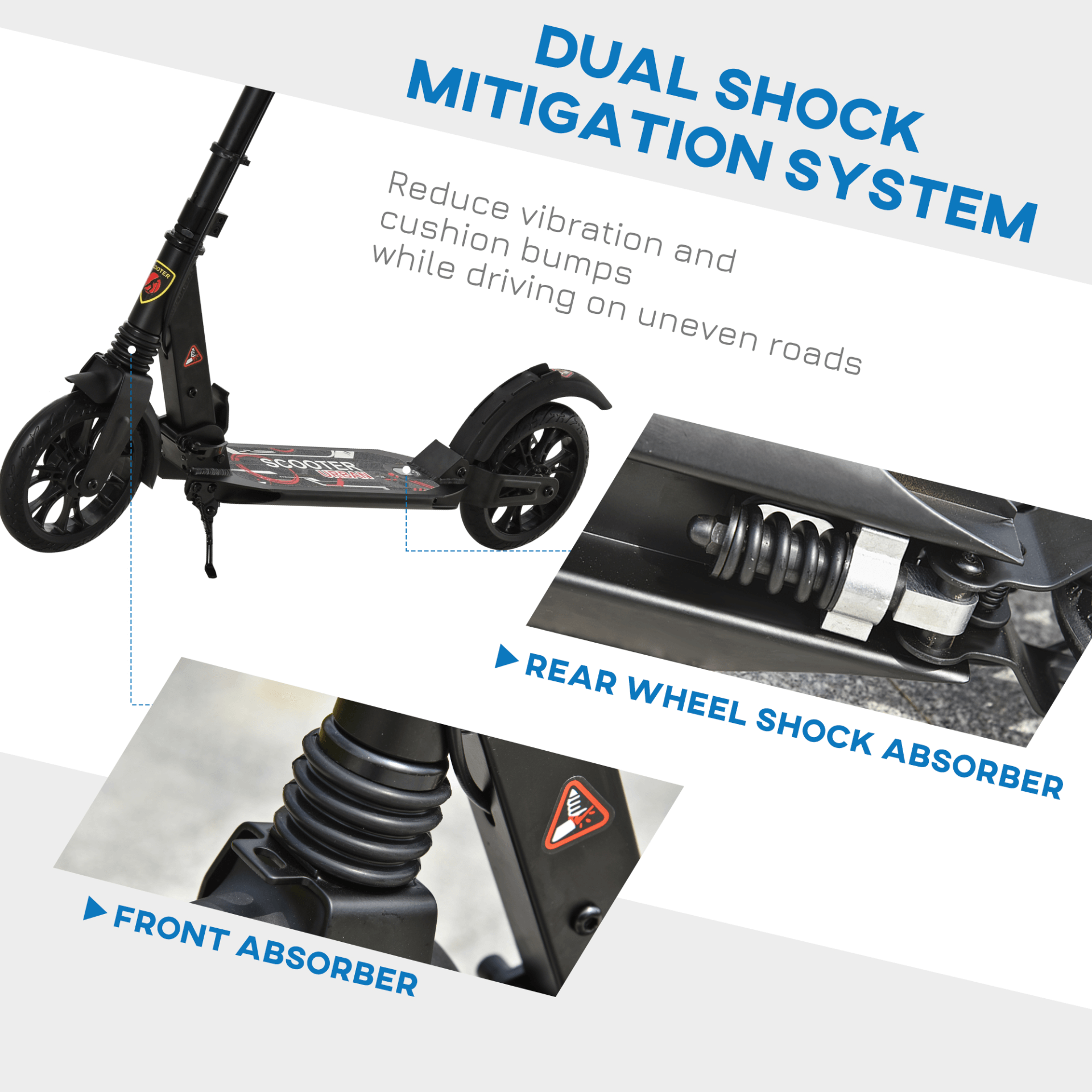 Foldable Kick Scooter - Adjustable, Lightweight, Discover the ultimate Foldable Kick Scooter for adults & teens. Lightweight aluminum, adjustable heights, rear & hand brake. Perfect for daily commutes.