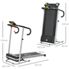 Unisex 1.25HP Foldable Electric Treadmill, Discover the Unisex 1.25HP Motorised Treadmill, ideal for home or office workouts with a 10km/h speed, compact design, and LCD monitor.