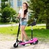 Outdoor Ride On Powered Scooter for Kids Sporting Toy - Pink, Experience Outstanding Performance and Fun with the HOMCOM Outdoor Ride On Powered Scooter for Kids Let your kids embrace the thrill of outdoor playtime.