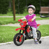 HOMCOM 6V Kids Electric Motorbike - Fun & Safe Ride On, Thrill your child with the HOMCOM 6V Kids Electric Motorbike, featuring lights, sounds, and a fun ride for ages 3-6.