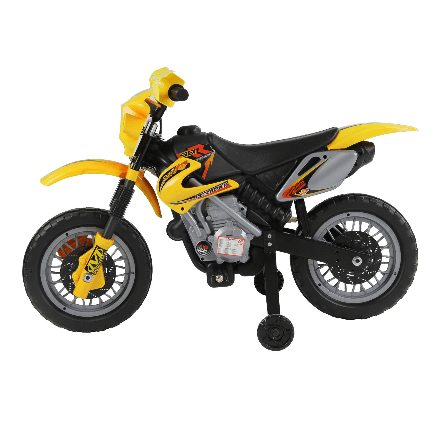 6V Electric Motorbike for Kids Ages 3-6, Yellow, Introduce your child to outdoor fun with the 6V Kids Electric Motorbike. Ideal for ages 3-6, this yellow ride-on toy fuels their imagination and playtime.