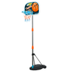 HOMCOM Adjustable Kids Basketball Hoop Set, Complete playset for ages 3-8. Adjustable hoop height, sturdy backboard, and includes ball & pump for indoor/outdoor fun!