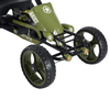 Kids Pedal Go Kart with Brakes - Green, Unleash racing fun for kids with a pedal go-kart featuring a braking system and adjustable seat. Ignite adventure today!