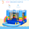 Rainbow Bouncy Castle & Pool for Kids 3-8 | Outdoor Fun, Discover the joy of outdoor play with the Rainbow Bouncy Castle & Pool House! Perfect for kids aged 3-8, it's safe, vibrant, and ensures endless fun.