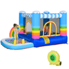 Rainbow Bouncy Castle & Pool for Kids 3-8 | Outdoor Fun, Discover the joy of outdoor play with the Rainbow Bouncy Castle & Pool House! Perfect for kids aged 3-8, it's safe, vibrant, and ensures endless fun.