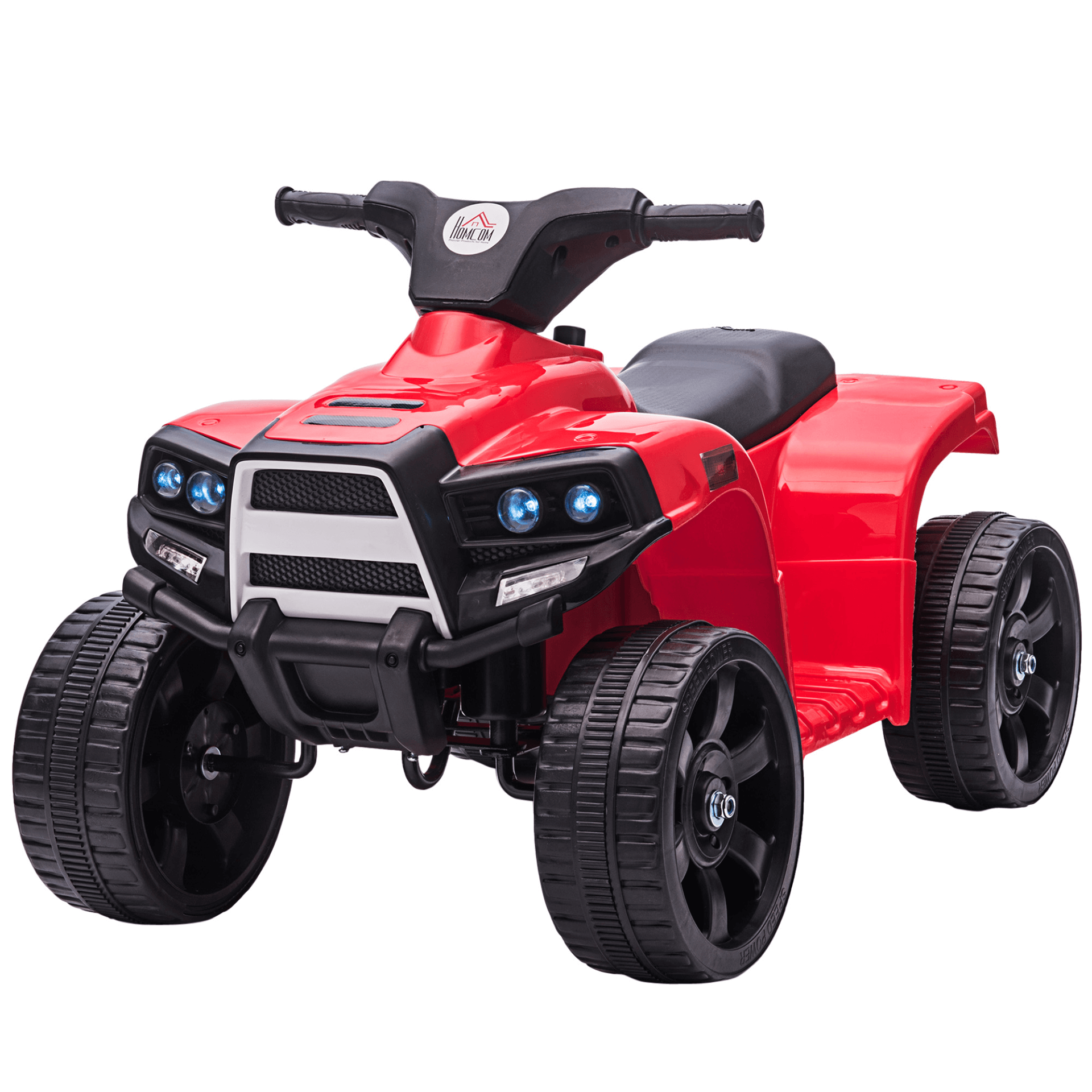 6V Kids Electric Ride on Car ATV Toy Quad Bike - Red, Experience the Thrill of Adventure with the HOMCOM 6V Kids Electric Ride on Car ATV Toy Quad Bike Let your little ones embark on exciting off-road adventures.