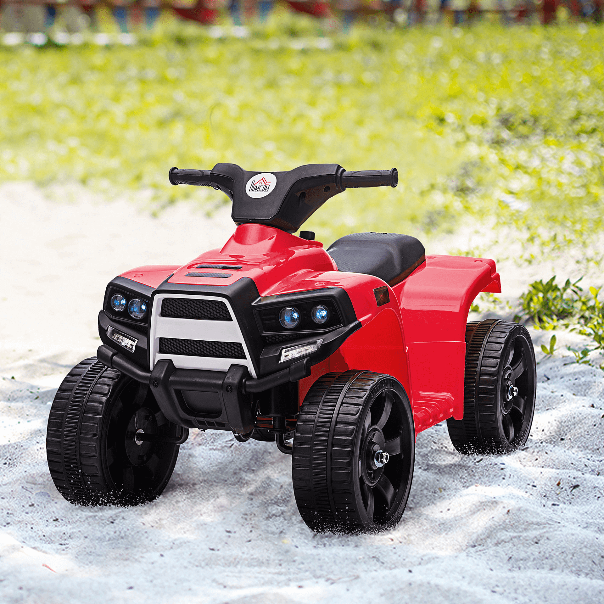 6V Kids Electric Ride on Car ATV Toy Quad Bike - Red, Experience the Thrill of Adventure with the HOMCOM 6V Kids Electric Ride on Car ATV Toy Quad Bike Let your little ones embark on exciting off-road adventures.