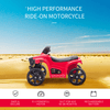 6V Kids Electric Ride on Car ATV Toy Quad Bike - Red, Experience the Thrill of Adventure with the HOMCOM 6V Kids Electric Ride on Car ATV Toy Quad Bike Let your little ones embark on exciting off-road adventures.