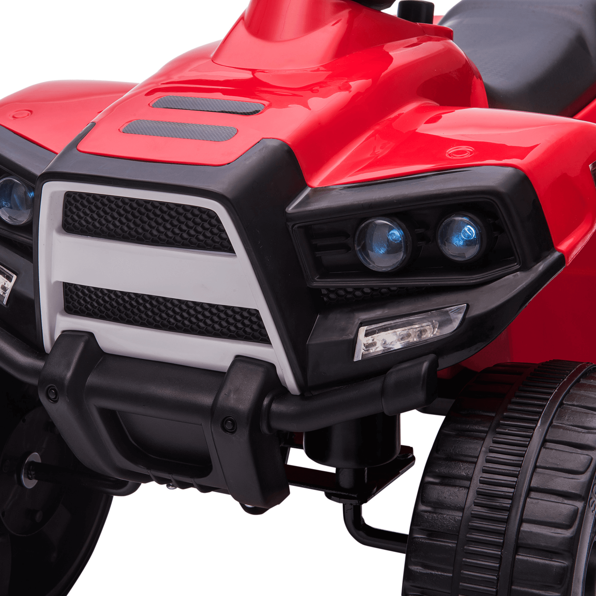 6V Kids Electric Ride on Car ATV Toy Quad Bike - Red, Experience the Thrill of Adventure with the HOMCOM 6V Kids Electric Ride on Car ATV Toy Quad Bike Let your little ones embark on exciting off-road adventures.