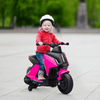 Kids 6V Electric Motorbike Toy, Discover endless fun for ages 2-4 with our 6V Electric Motorbike. Features music, LED headlights, and safety wheels in stylish pink.