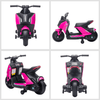 Kids 6V Electric Motorbike Toy, Discover endless fun for ages 2-4 with our 6V Electric Motorbike. Features music, LED headlights, and safety wheels in stylish pink.