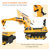 Kids Ride On Digger Excavator Toy, 2-in-1, Enjoy a 2-in-1 toddler toy combining a ride-on digger with a walker. Features storage basket and safety designs. Perfect for kids age 3+.