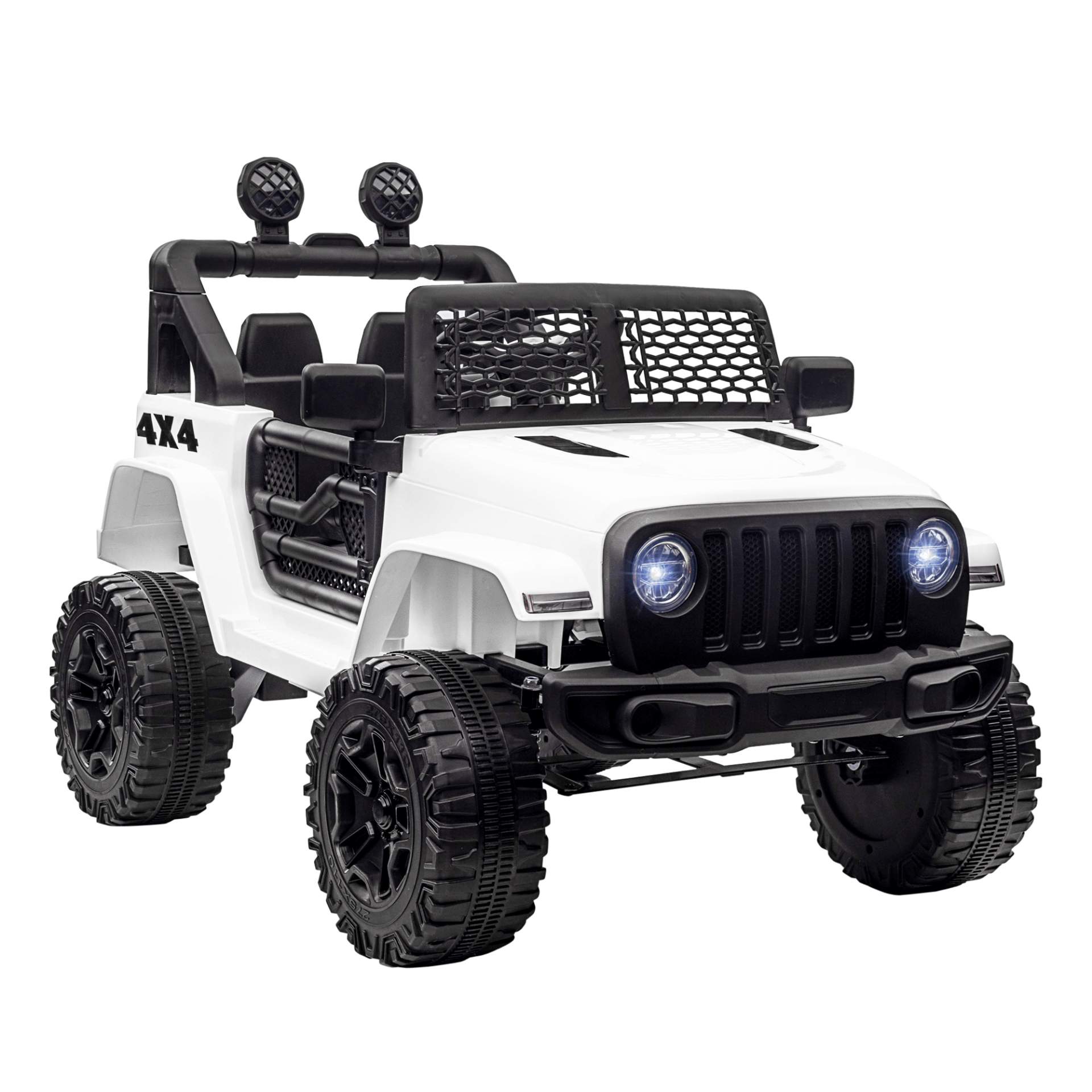 12V Kids Electric Ride On Car Truck, Thrilling adventures with our 12V battery-powered kids electric car featuring LED lights, remote control, and smooth suspension. Perfect for outdoor fun!