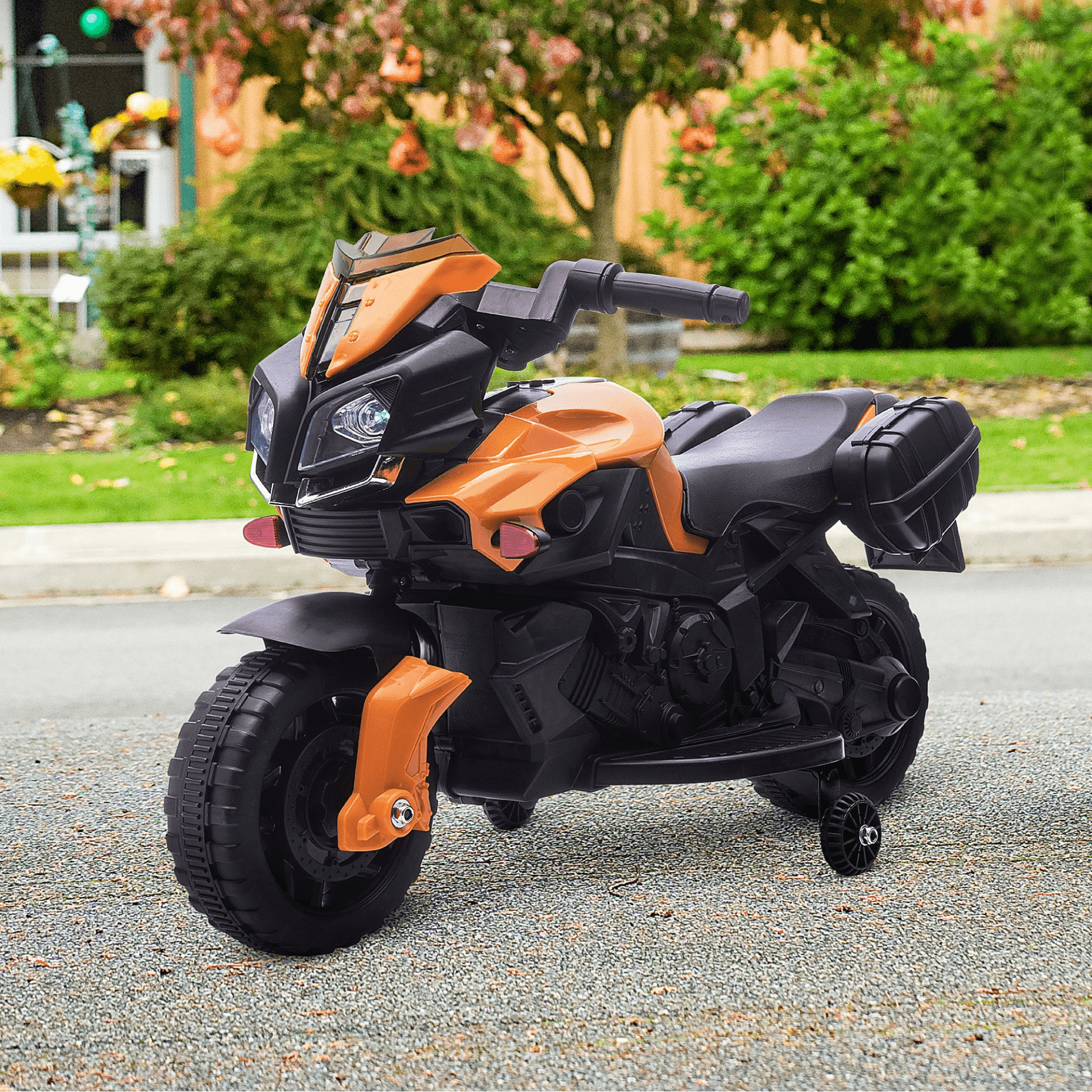 6V Electric Ride On Motorcycle for Kids | Ages 1.5-4, Thrilling 6V Electric Ride On Motorcycle for kids aged 1.5-4. Battery-powered, training wheels, and realistic features for outdoor fun.