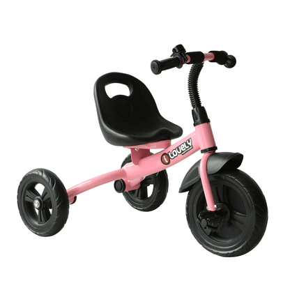 Pink Toddler Tricycle - Safe & Fun for Kids, Discover the joy of riding with our pink toddler tricycle. Sturdy and adjustable, it's the perfect choice for your child's safe exploration.