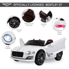 12V Bentley Kids Ride-On Car with Twin Motors, Elevate playtime with a 12V Bentley kids' ride-on car. Features twin motors, LED lights, music, and parental control for safety and fun.