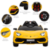 Kids Lamborghini Ride On Car - 12V Battery Powered, Experience endless fun with our 12V kids’ Lamborghini Aventador. Perfect for ages 3-8, this electric ride-on car offers sleek design and thrilling adventures.