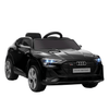 Audi E-tron Kids Electric Ride On Car - Black, Experience the thrill with the Audi E-tron Licensed 12V Kids Electric Ride On Car. Features parental remote, LED lights, and MP3 player for endless fun!