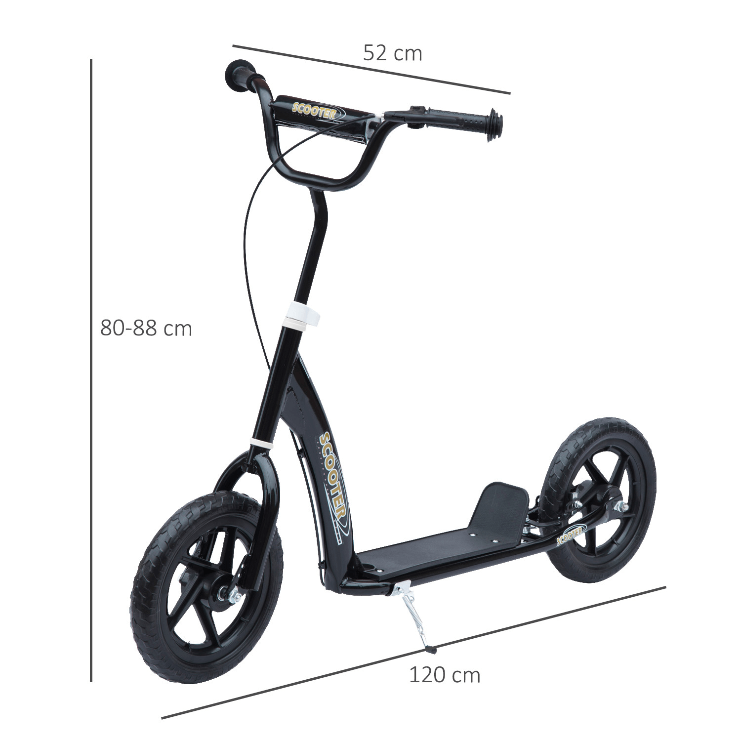 HOMCOM Teen Stunt Scooter - 12