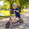 HOMCOM Teen Stunt Scooter - Red, 12" EVA Tyres, Experience fun & safety with HOMCOM Teen Stunt Scooter for kids 5+. Durable, non-slip & designed for thrilling rides. Perfect for adventure lovers!