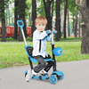 5-in-1 Kids Scooter & Walker - Blue, Discover endless fun with our 5-in-1 Kids Scooter in blue. Perfect for toddlers aged 1-8, it's adjustable, durable, and safe.