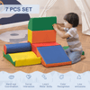 7 Piece Climb and Crawl Soft Foam Play Set for Toddlers, Introduce fun & creativity with our educational, safe 7-piece soft foam blocks. Perfect for playrooms, daycare, schools, & special needs classrooms.