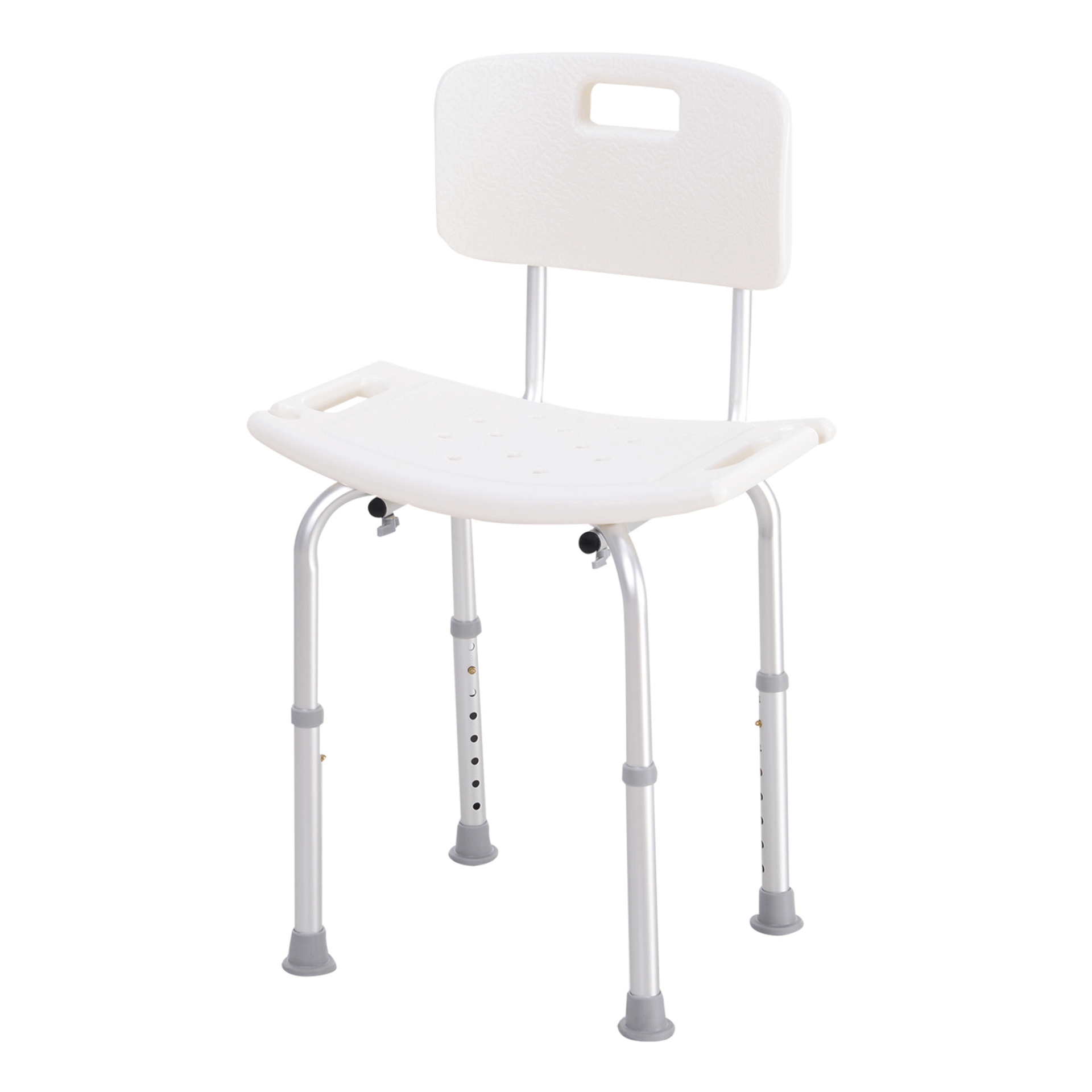 HOMCOM Adjustable Bath Chair - Safe & Comfortable Seat, Upgrade bathroom safety with the HOMCOM Adjustable Bath Chair, designed for comfort and support in wet environments.