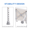 HOMCOM Adjustable Bath Chair - Safe & Comfortable Seat, Upgrade bathroom safety with the HOMCOM Adjustable Bath Chair, designed for comfort and support in wet environments.