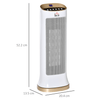 Table Top Tower Electric Heater – Ceramic, 1000W/2000W, Experience warmth with our stylish 2000W Table Top Tower Electric Heater. Features remote control, oscillation, timer, and safety settings.