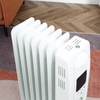 HOMCOM 1630W Digital Oil Filled Radiator - Portable Heater, Stay warm with the HOMCOM 1630W heater featuring adjustable settings, LED display, and remote control for ultimate comfort and safety.