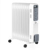 HOMCOM Oil Filled Radiator - Portable Electric Heater, Stay warm with the HOMCOM Oil Filled Radiator. Reliable, adjustable, and safe, ideal for home or office heating needs.