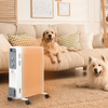 HOMCOM Oil Filled Radiator - Portable Electric Heater, Stay warm with the HOMCOM Oil Filled Radiator. Reliable, adjustable, and safe, ideal for home or office heating needs.