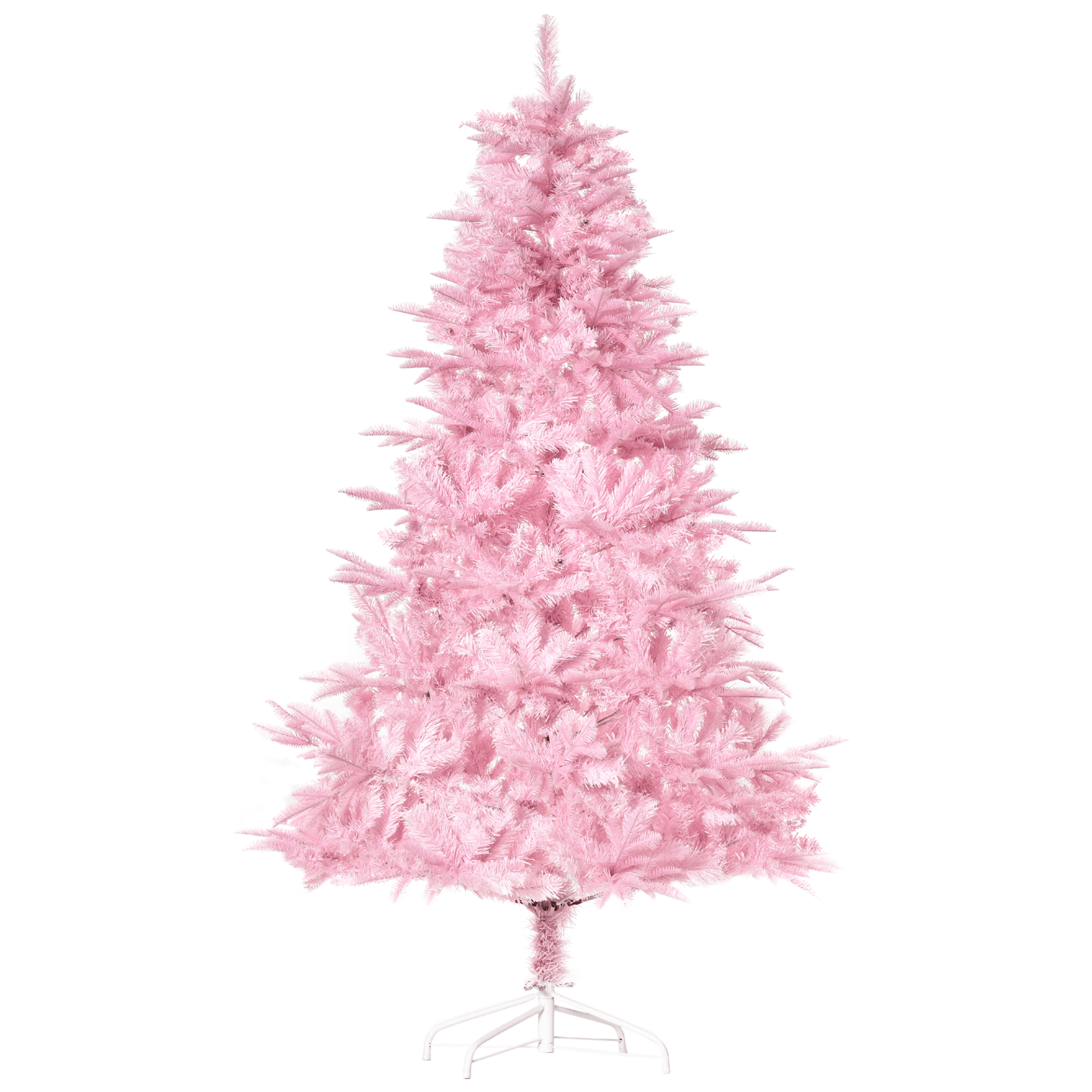 6FT Pink Artificial Christmas Tree - Vibrant Holiday Decor, Celebrate in style with our 6FT Pink Artificial Christmas Tree. Perfect for home, office, or parties. Easy automatic setup!