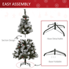 5FT Artificial Christmas Tree with Berries – Indoor Decor, Transform your home with our lush 5FT artificial Christmas tree. Features 184 tips, berry decorations, and a sturdy metal stand for festive cheer.