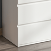 White 4-Drawer Chest - Stylish Storage Cabinet, Elevate storage with our White 4-Drawer Chest. Perfect for bedrooms and living rooms, it combines style and spacious functionality.