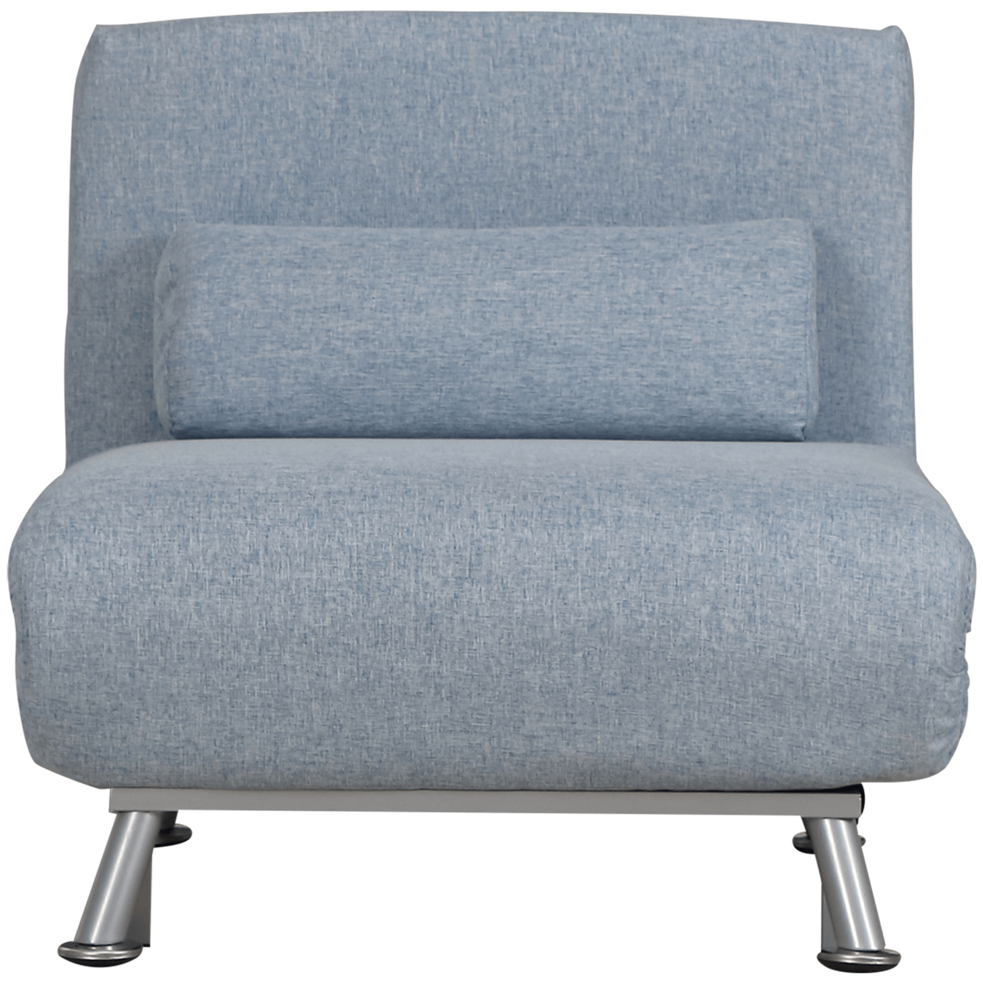 Foldable Single Sofa Bed Sleeper - Blue, Shop the foldable Sofa Bed Sleeper in Blue. Easily converts from a chair to a bed, perfect for small spaces. Durable metal frame and plush padding for comfort.