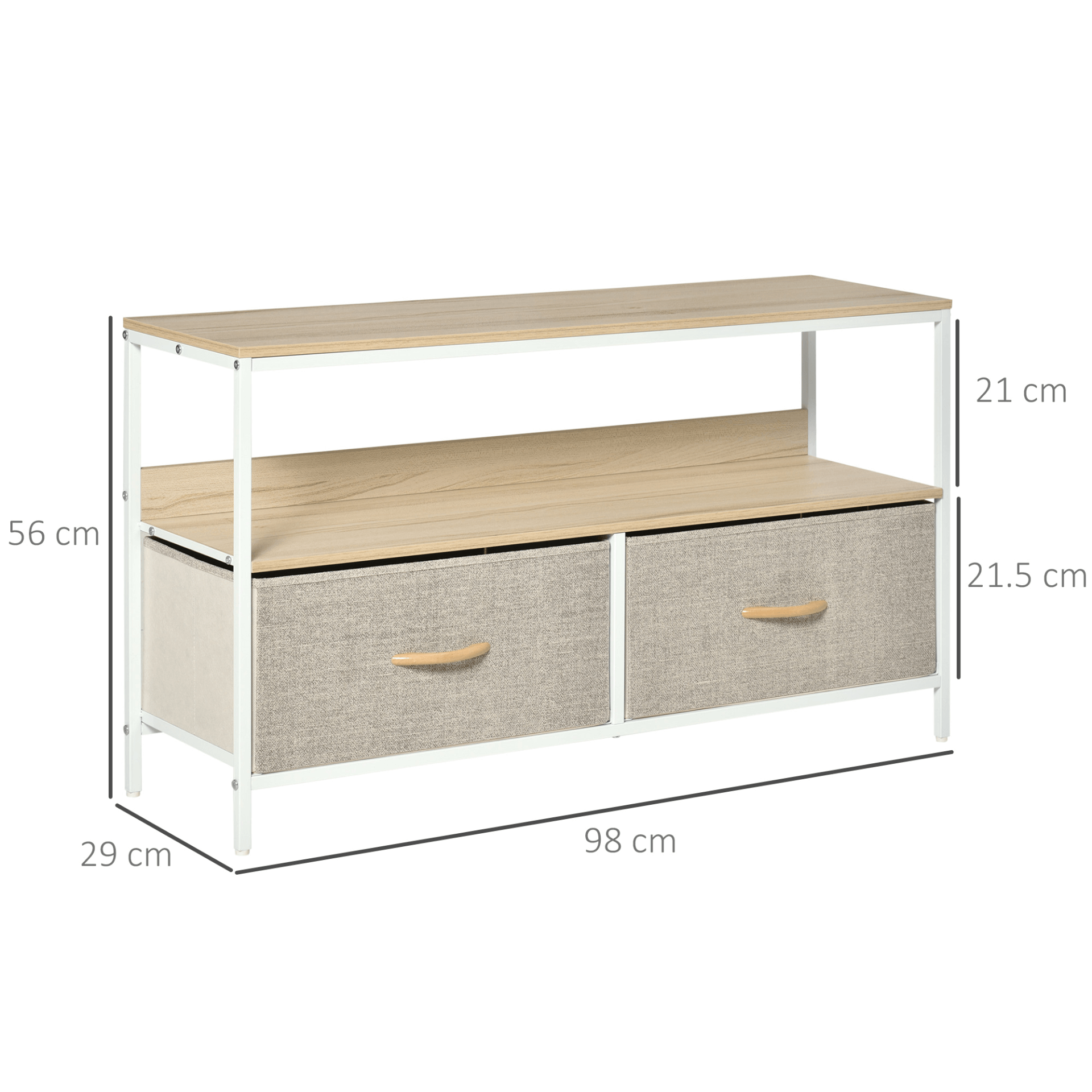 Stylish Maple Wood TV Cabinet with Linen Drawers, Upgrade your living room with our maple wood TV cabinet. Features foldable linen drawers and shelves for ample storage. Stylish and durable design.