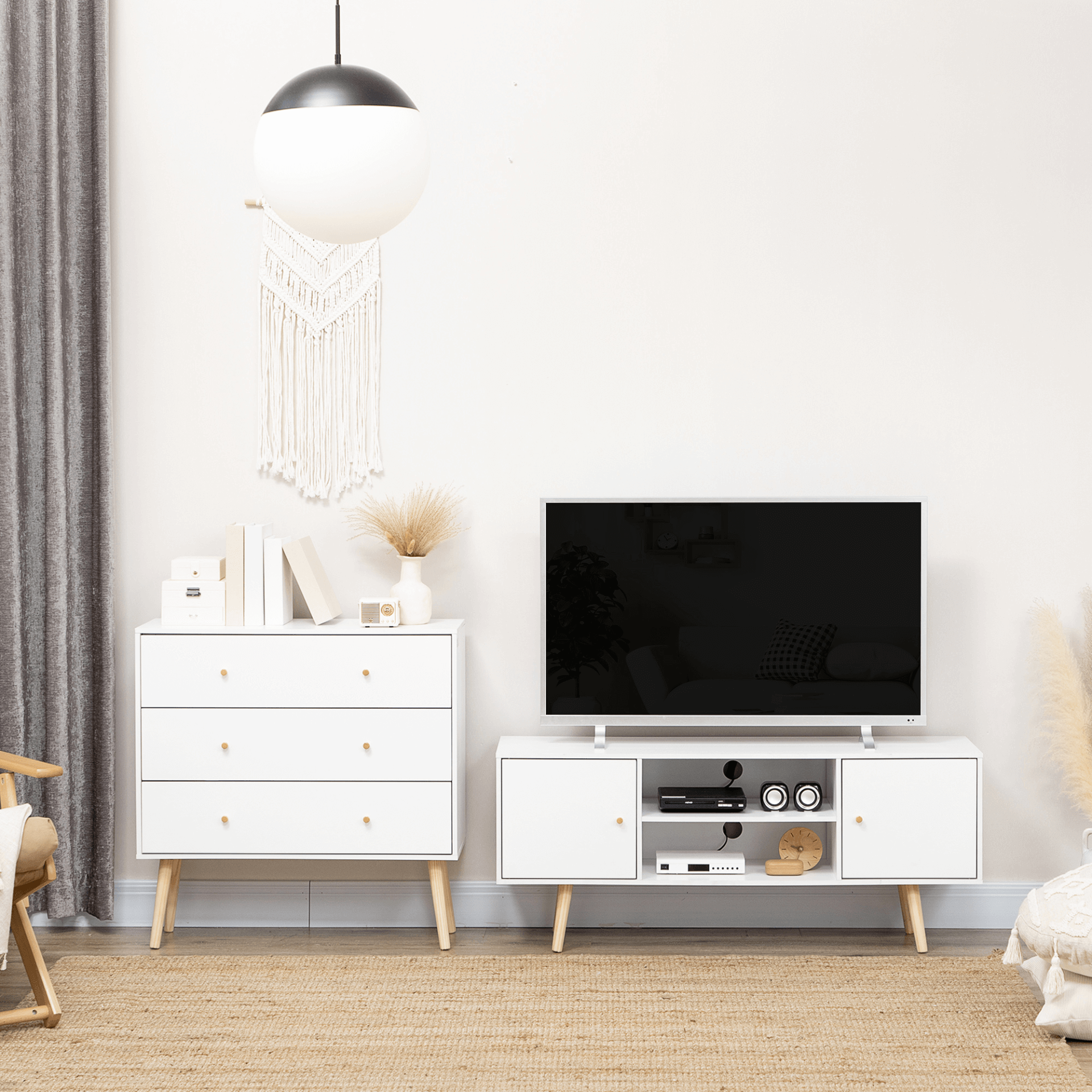 Modern TV Unit Cabinet for 55