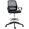 Vinsetto Ergonomic Mesh Back Drafting Chair, Upgrade your office setup with Vinsetto's ergonomic mesh back drafting chair with adjustable height and footrest for comfortable and productive work.