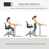 Vinsetto Ergonomic Mesh Back Drafting Chair, Upgrade your office setup with Vinsetto's ergonomic mesh back drafting chair with adjustable height and footrest for comfortable and productive work.