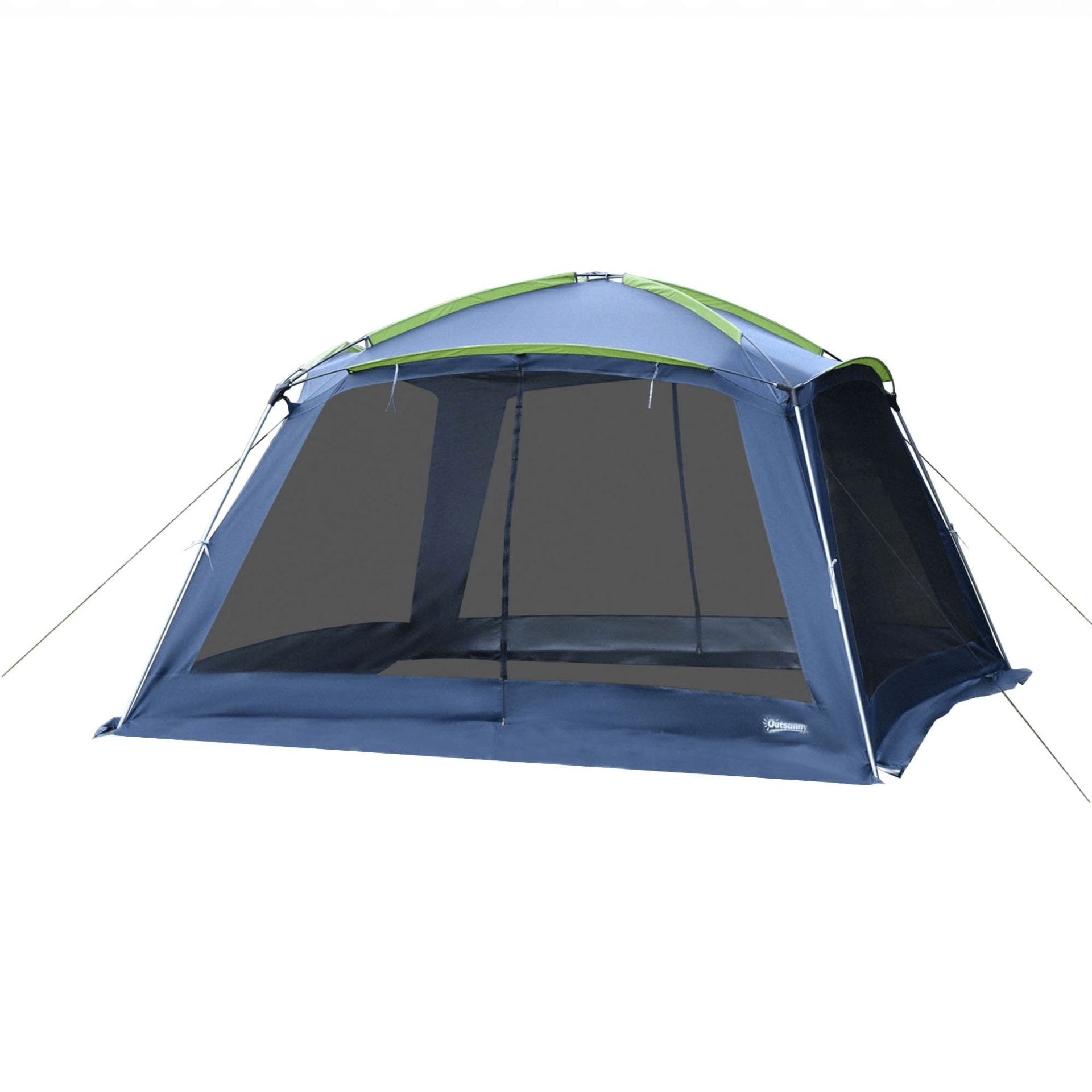 5-8 Person Camping Tent - Outsunny Portable Dome, Enjoy outdoor adventures with the Outsunny 5-8 Person Camping Tent. Spacious and protective, perfect for family hikes or beach trips.